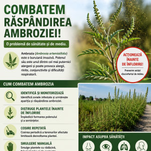 Combaterea răspândirii AMBROZIEI!